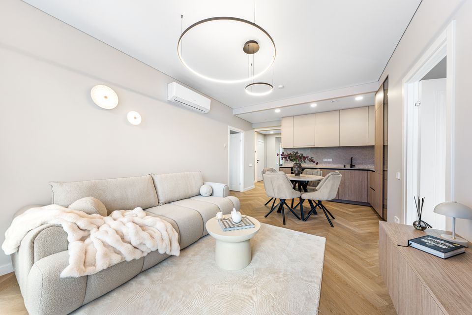 59,29 m² buto svetainė ir virtuvė